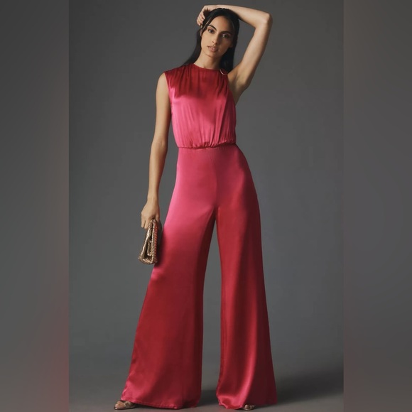 HOT Corey Lynn Calter One-Shoulder Jumpsuit by Anthropologie